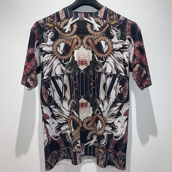 Abstract links black and nude shirt dress - Picture 2 of 2